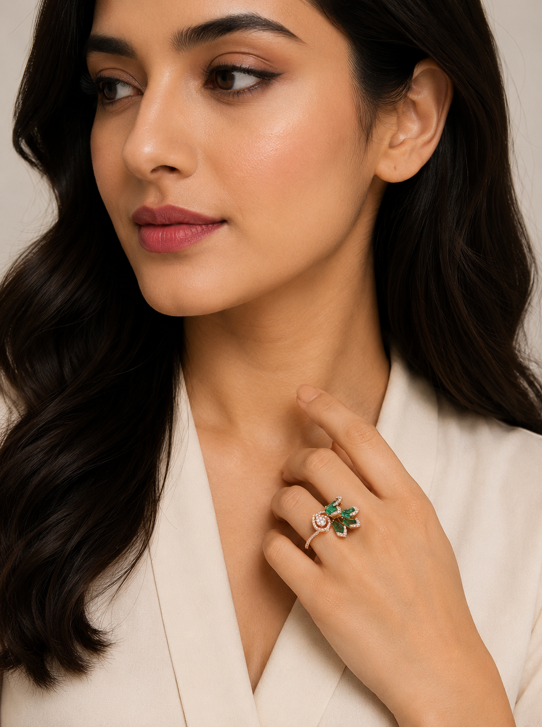 Prestige Diamond Stackable Ring Gallery View